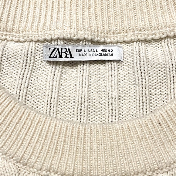 Zara Knit Sweater Men’s | L - Picture 4 of 5